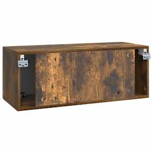 Nástěnná TV skříň Nástěnný Kouřový dub 78,5 x 31 x 30 cm - obrázek 8