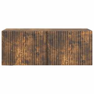 Nástěnná TV skříň Nástěnný Kouřový dub 78,5 x 31 x 30 cm - obrázek 6