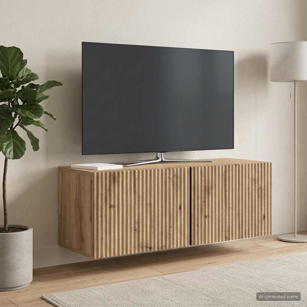 Seinälle asennettava TV-kaappi Artisaanitammi 78,5 x 31 x 30 cm