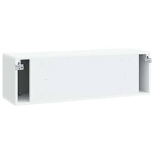 Nástěnná TV skříň Bílá 98 x 31 x 30 cm Kompozitní dřevo - obrázek 6