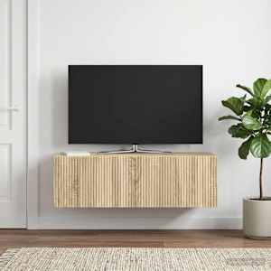 Nástěnná TV skříň Dub sonoma 98 x 31 x 30 cm Kompozitní dřevo - obrázek 1