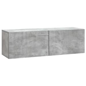 Nástěnná TV skříň Nástěnný Betonově šedá 98 x 31 x 30 cm - obrázek 2