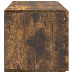 Nástěnná TV skříň Kouřový dub 98 x 31 x 30 cm Kompozitní dřevo - obrázek 7