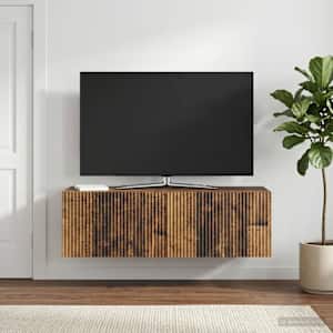 Nástěnná TV skříň Staré dřevo 98 x 31 x 30 cm Kompozitní dřevo - obrázek 4