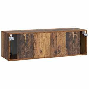 Nástěnná TV skříň Staré dřevo 98 x 31 x 30 cm Kompozitní dřevo - obrázek 8