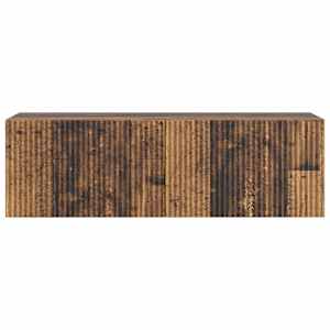 Nástěnná TV skříň Staré dřevo 98 x 31 x 30 cm Kompozitní dřevo - obrázek 6