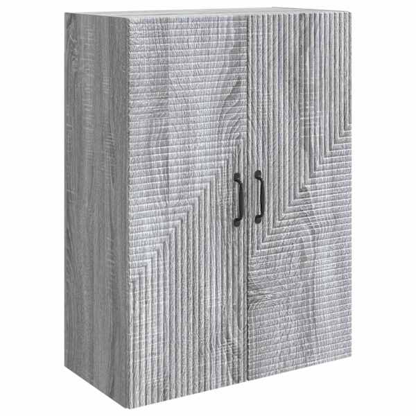 vidaXL Seinale kinnitatav kapp Hall Sonoma 66 x 34,5 x 90 cm Tehispuit