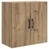 vidaXL Seinale kinnitatav kapp 59 x 31 x 60 cm Tehispuit Artisan tamm
