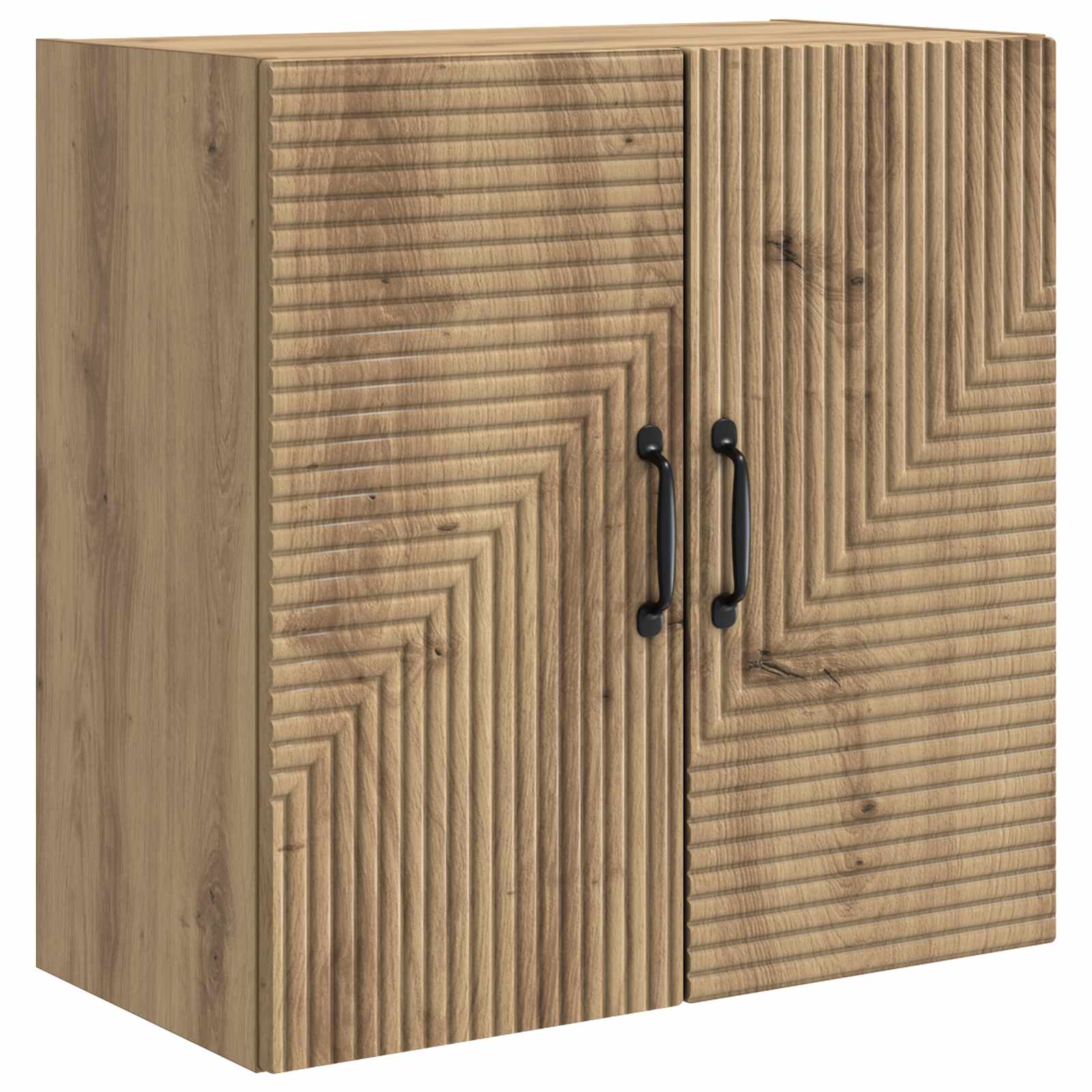 vidaXL Dulap montat pe perete Stejar Artizanal 59 x 31 x 60 cm