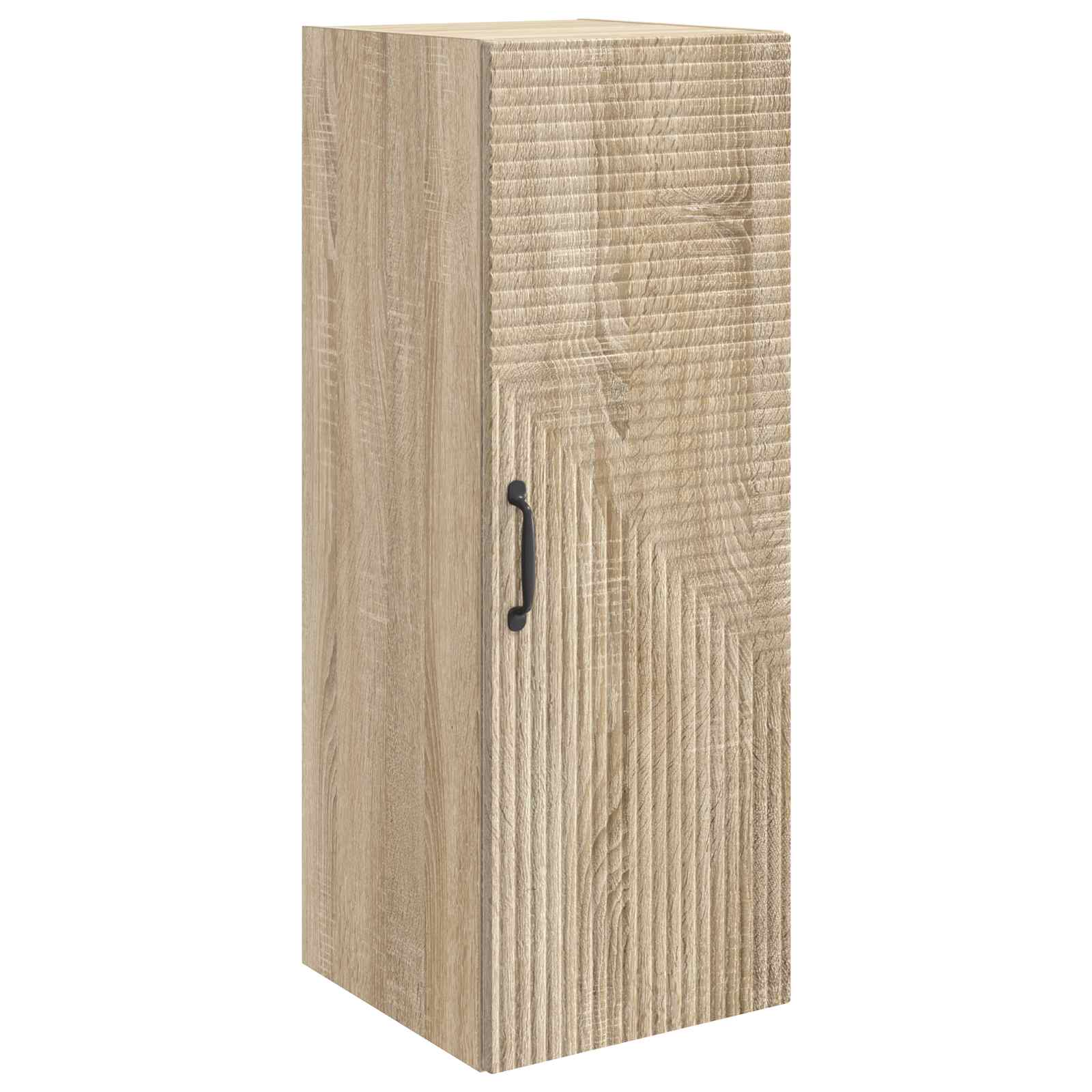 vidaXL Dulap montat pe perete Stejar Sonoma 33 x 34,5 x 90 cm
