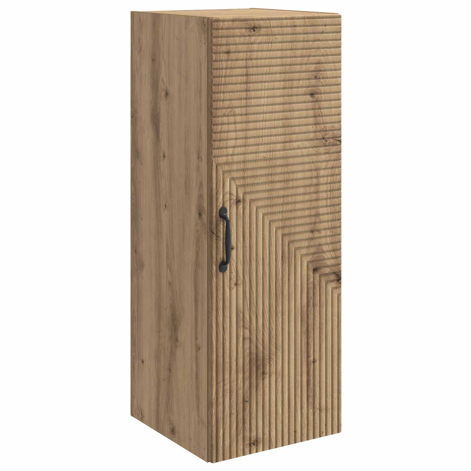 vidaXL Dulap montat pe perete Stejar Artizanal 33 x 34,5 x 90 cm