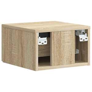 Nástěnný noční stolek 2 pcs Dub sonoma 34,5 x 33 x 20 cm - obrázek 9