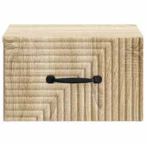 Nástěnný noční stolek 2 pcs Dub sonoma 34,5 x 33 x 20 cm - obrázek 7