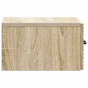 Nástěnný noční stolek 2 pcs Dub sonoma 34,5 x 33 x 20 cm - obrázek 8