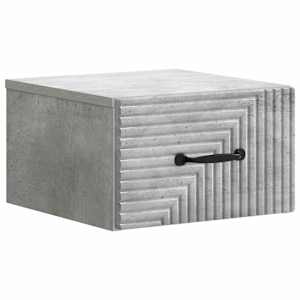 Nástěnný noční stolek 2 pcs Betonově šedá 34,5 x 33 x 20 cm - obrázek 5