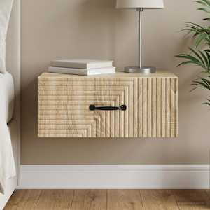 Stenski nočni omarici Sonoma hrast 49 x 34,5 x 20 cm