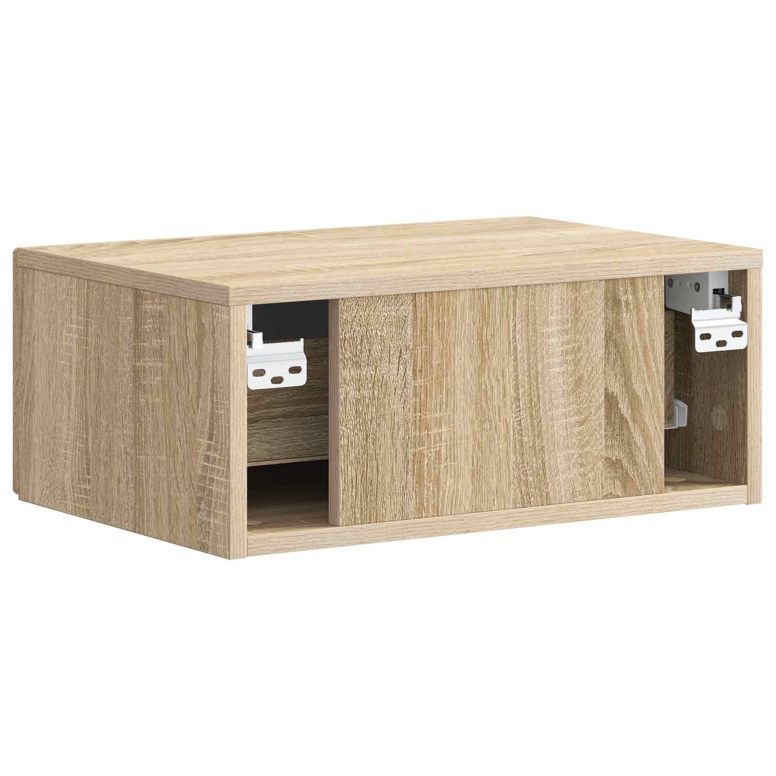 Stenski nočni omarici s predalom Sonoma hrast 49 x 34,5 x 20 cm - slika 6