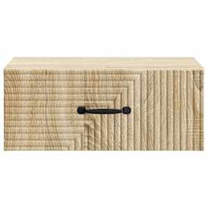 Nástěnný noční stolek 2 pcs Dub sonoma 49 x 34,5 x 20 cm - obrázek 7