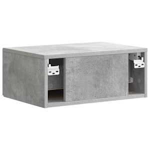 Nástěnný noční stolek 2 pcs Betonově šedá 49 x 34,5 x 20 cm - obrázek 9