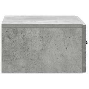 Nástěnný noční stolek 2 pcs Betonově šedá 49 x 34,5 x 20 cm - obrázek 8