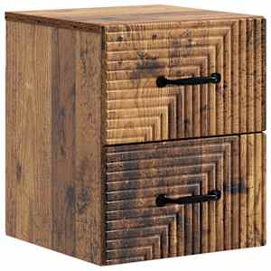 Stenski nočni omarici Star les 34,5 x 33 x 40 cm Inženirski les