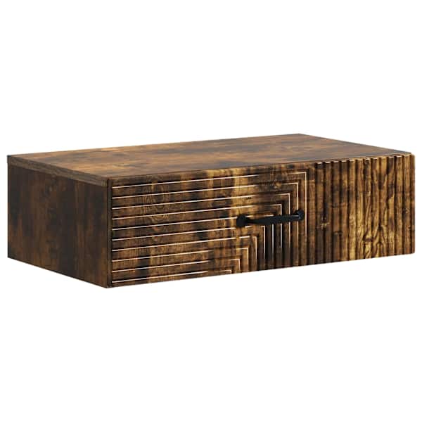 vidaXL Seinale kinnitatav k&uuml;lglaud 59 x 34,5 x 17 cm Tehispuit