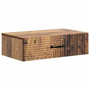 Nástěnný boční stůl Staré dřevo 59 x 34,5 x 17 cm - obrázek 2