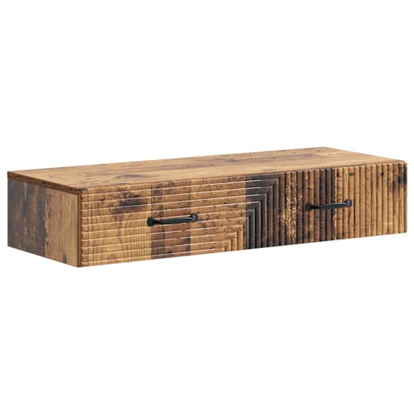 vidaXL Seinale kinnitatav k&uuml;lglaud 87,5 x 34,5 x 17 cm Tehispuit