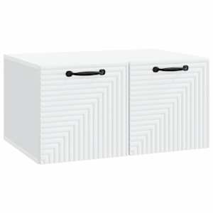 Nástěnná TV skříň Bílá 59,5 x 41 x 30 cm Kompozitní dřevo - obrázek 2