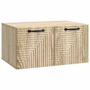 Nástěnná TV skříň Dub sonoma 59,5 x 41 x 30 cm Kompozitní dřevo - obrázek 2