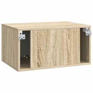 Nástěnná TV skříň Dub sonoma 59,5 x 41 x 30 cm Kompozitní dřevo - obrázek 8