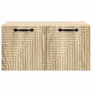 Nástěnná TV skříň Dub sonoma 59,5 x 41 x 30 cm Kompozitní dřevo - obrázek 6