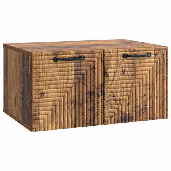 vidaXL Rippuv TV kapp Vana puit 59,5 x 41 x 30 cm Tehispuit