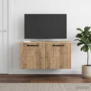 Nástěnná TV skříň 59,5 x 41 x 30 cm Dub artisan - obrázek 1