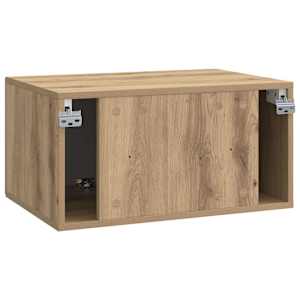 Nástěnná TV skříň 59,5 x 41 x 30 cm Dub artisan - obrázek 8