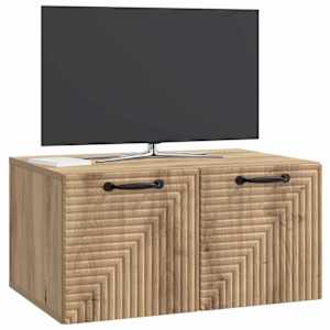 Nástěnná TV skříň 59,5 x 41 x 30 cm Dub artisan - obrázek 3
