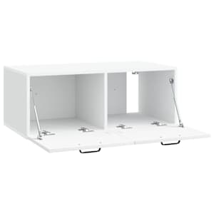 Nástěnná TV skříň Bílá 78,5 x 41 x 30 cm Kompozitní dřevo - obrázek 5
