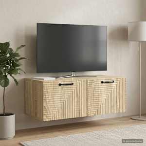 Nástěnná TV skříň Dub sonoma 78,5 x 41 x 30 cm Kompozitní dřevo - obrázek 1