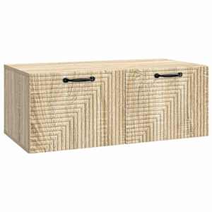 Nástěnná TV skříň Dub sonoma 78,5 x 41 x 30 cm Kompozitní dřevo - obrázek 2
