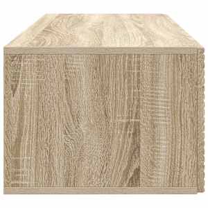 Nástěnná TV skříň Dub sonoma 78,5 x 41 x 30 cm Kompozitní dřevo - obrázek 7