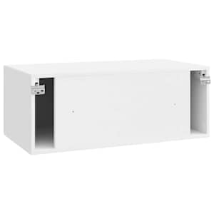 Nástěnná TV skříň Bílá s vysokým leskem 78,5 x 41 x 30 cm - obrázek 8