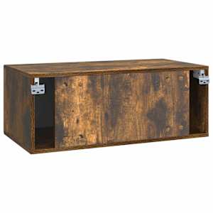 Nástěnná TV skříň Nástěnný Kouřový dub 78,5 x 41 x 30 cm - obrázek 8