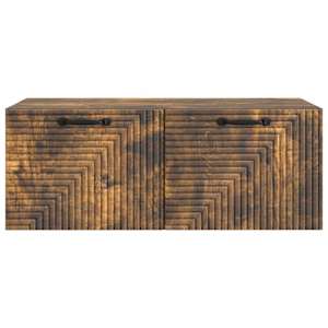 Nástěnná TV skříň Nástěnný Kouřový dub 78,5 x 41 x 30 cm - obrázek 6