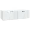 vidaXL Rippuv TV kapp Valge 98 x 41 x 30 cm Tehispuit