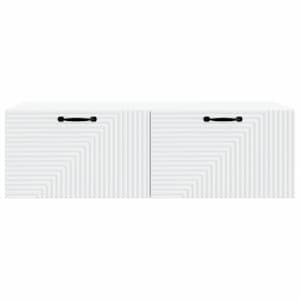 Nástěnná TV skříň Bílá 98 x 41 x 30 cm Kompozitní dřevo - obrázek 6