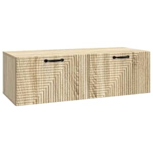 Nástěnná TV skříň Dub sonoma 98 x 41 x 30 cm Kompozitní dřevo - obrázek 2