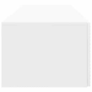 Nástěnná TV skříň Bílá s vysokým leskem 98 x 41 x 30 cm - obrázek 7