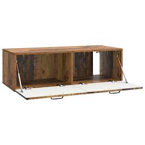 Nástěnná TV skříň Staré dřevo 98 x 41 x 30 cm Kompozitní dřevo - obrázek 5