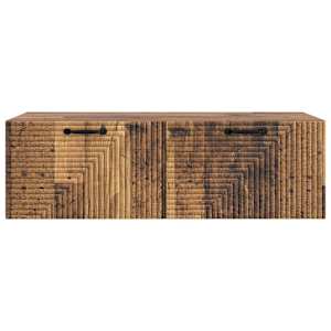 Nástěnná TV skříň Staré dřevo 98 x 41 x 30 cm Kompozitní dřevo - obrázek 6