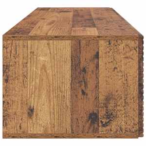 Nástěnná TV skříň Staré dřevo 98 x 41 x 30 cm Kompozitní dřevo - obrázek 7
